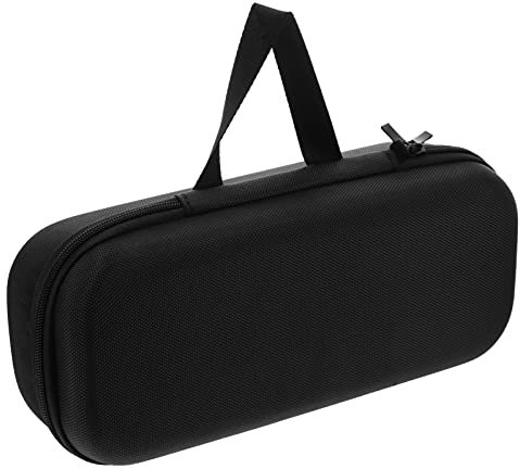 Microphone Hard Carrying Case Wireless Microphone Case Microphone Bag Black Mic Bag Mic Carrying Bag EVA Case with Handle for Microphone Storage