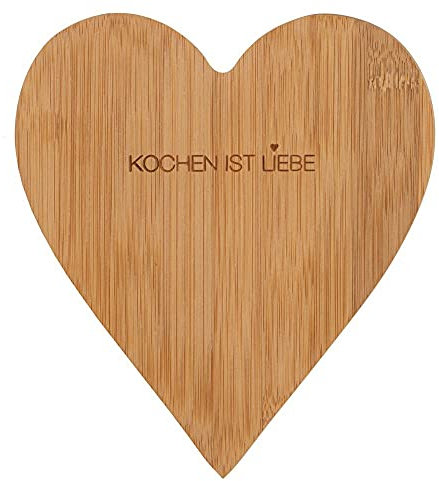 Räder Herzbrett Kochen ist Liebe