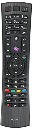 ALLIMITY Fernbedienung Ersetzen für VESTEL JVC TV RCA4891 RM-C3095 RC-A4891 RMC3095 LT-50K583 LT50K583
