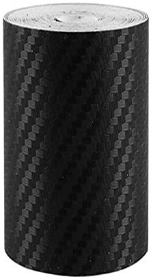 ETOPARS Car Door Sill Trim Protector 10cm x 3m Carbon Fiber Car Door Edge Guard Protector Tape Wrap Film Bumper Sticker Strip Anti Scratches Protective Truck