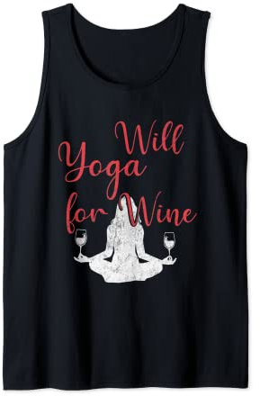 Will Yoga For Vine Meditation Funny Yoga Tank Top