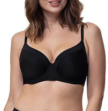 Demi-BH mit Bügeln und verstellbaren Trägern