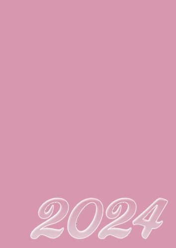 Just Pink - Terminplaner 2024 für Praxis, Friseur, Gastro, Kosmetikstudio, Werkstatt u.v.m.. A4, 1 Woche auf Doppelseite: Buchkalender, Tagesplaner, ... 15 Min Takt, 07:00 bis 19:45 Uhr, deut