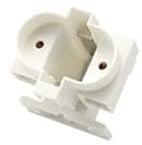 Portalampada FAI per lampade fluorescenti attacco G23 31.5x35.2 mm bianco - 9501