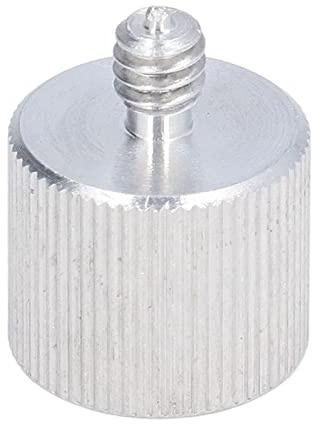 Laser Leveller Tripod Adapter, Tripod Adapter for Laser Levelers, Conversion Connector 5 8in to 1 4in Bracket Accessory Tripod Adapter for Mic Stand, Camera, Connectors & Adapters