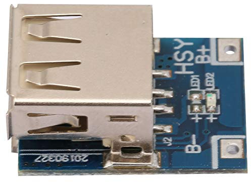ANKROYU 10 Stück 5V 1A USB-Ladegerät-Platine, USB-Akku-Entladeschutzplatine, Akku-Ladegerät-Platine, Power-Boost-Modul für DIY-Ladegerät