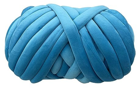 Pitadue Big Twist Tube Garn, gemütliches Kristallgeflecht, Baumwollfaden für handgefertigte Projekte