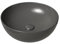 RAVAK Lavabo di design | Lavabo da appoggio | Lavabo rotondo | Lavabo in ceramica | Uni Slim 400 B | Grigio