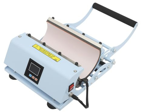 Futchoy Tumbler Heat Press Machine 11oz-30oz - Mug Press Machine 500W Mug Heat Press Adjustable Time Temperature Sublimation Cups Hot Transfer