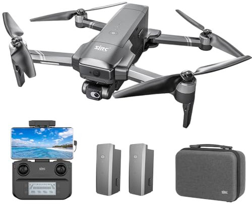 SJRC F22 S2 4K Pro Droni con Telecamera per Adulti, Distanza di Volo di 6 km, Evitamento Intelligente degli Ostacoli, Giunto Cardanico a 2 Assi, Tempo di Volo di 35 Minuti, GPS RC Drone
