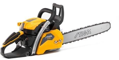 STIGA CS 755 Tronçonneuse Thermique, 52 cc, 45 cm – Système Antivibration (VCS), Frein de Chaîne Manuel, Démarrage Facile – Tâches Domestiques et Forestières