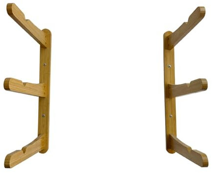 LOVIVER Surfbrett-Wandhalterung, Surfbretthalter, Aufbewahrung, Surfbrett-Rack, Snowboard-Halter, für Garage, Longboards, Shortboards, Ski, Zuhause
