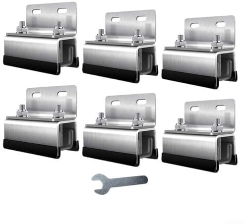 Secure Roof Rack Mount Kit with Wrench Perfect Solution for Various Van Models (6pcs)
