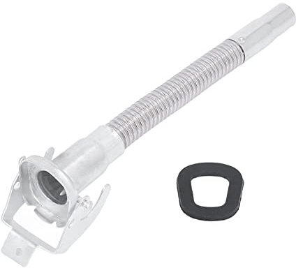 Tubo di scarico dell'olio Ugello flessibile per tanica di gas in acciaio inossidabile per svuotare più facilmente il serbatoio del carburante Gerry Jerry