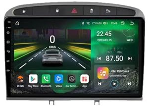 Per Peugeot 308 SW 2007-2015 Android 14 Car Radio 2 Din 9 Touch Screen con Carplay BT GPS WIFI Telecamera posteriore Lettore multimediale(K3 4+64G)