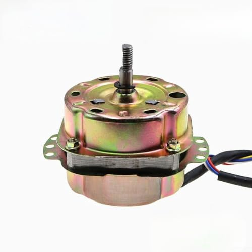 AugustknowU Motore Reversibile da 40W per Ventilatori da Tavolo, Funzionante a 220 V, 50 Hz, con Rotazione a 1400 giri/min, Albero da 8mm e Isolamento Elettrico di Classe E