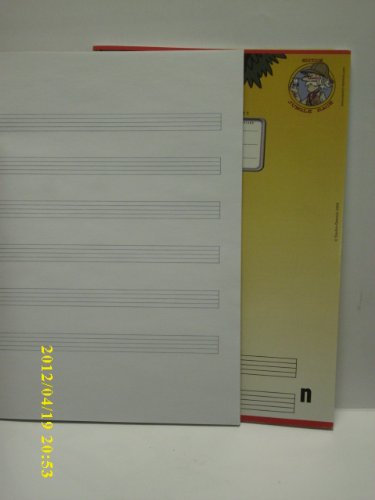 Notenheft A5 16 Bl.Hoch 80 G