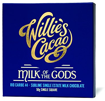 Willie's Cacao Rio Caribe 44 Milk of The Gods 50 g (Pack of 6)