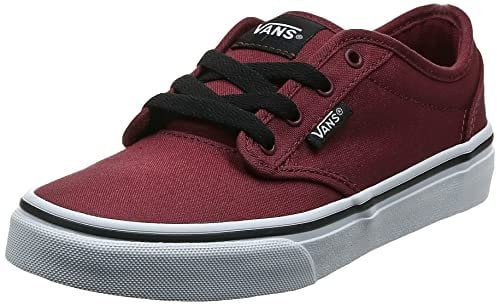 Vans Atwood, Sneaker Unisex - Bambini e ragazzi, Canvas Oxblood Black, 36.5 EU