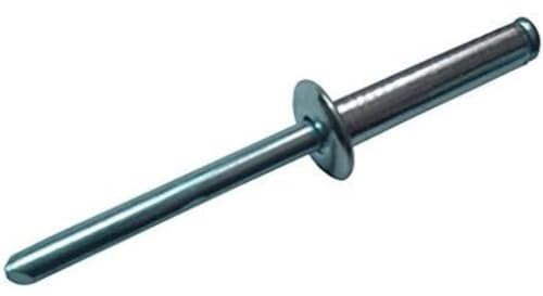 Bulk Hardware BH02214 Paquet de 100 Rivets pop long en Alliage 4,0 x 16 mm