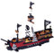 nanoblock NBM-011 - Pirate Ship / Piratenschiff, Minibaustein 3D-Puzzle, Middle Series, 780 Teile, Schwierigkeitsstufe 5, für Experten