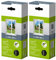 Fliegengitter 2er Set: 150x180cm Fenstergitter aus Polyester in anthrazit, Fliegennetz im Sparpack