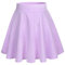 DRESSTELLS Rock Damen Sommer Kurz Skater Rock Lavendel Minirock Schule Anime Faltenrock Tennisrock Femboy Skirt Lavender XL
