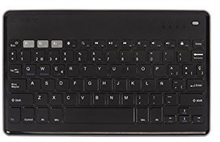 Silver HT 111936840199 - Teclado inalámbrico, color gris oscuro