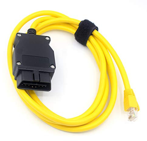 LoongGate ENET-Kabel Ethernet auf OBD2 für BMW E-SYS ICOM 2 Codierung ESYS ICOM Diagnosegerät, ohne CD