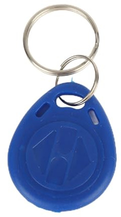 New RFID Proximity ID Card Key for Access Control (Blue), Rewritable Key Keyfobs Keychains for Door Access Control, Pack of 100 (ID Card)