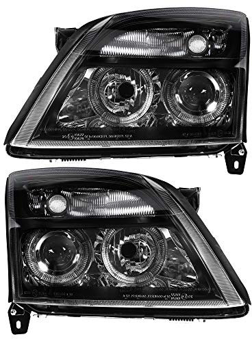 Scheinwerfer Vectra C/Signum Angel Eyes H7+H7 klar schwarz 1004421