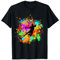 Cooler Handball Spieler mit Harz Ball für sichere Treffer T-Shirt
