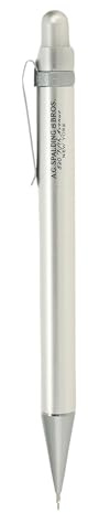 A.G. Spalding & Bros. Druckbleistift 13,5 cm Geschenkidee Herren Damen Aluminium 170122