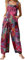 YILEEGOO Cotton Linen Dungarees for Women, Ladies Casual Overalls Baggy Wide Leg Pants Jumpsuit Playsuit (Red#1, X-Large)
