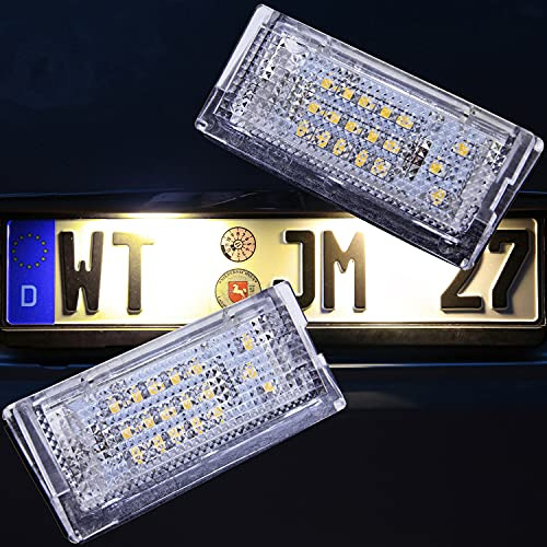 Recambo LED Number Plate Light Warm White Suitable for BMW E46 Touring | Compact | Saloon