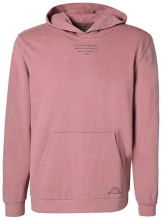 Kappa Faetano Life, Felpa Uomo, Rosa, M