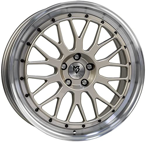 Cerchi MB Design LV1 7.0Jx17 ET35 4x98 Champagner poliert compatibile con Fiat 500 Bravo