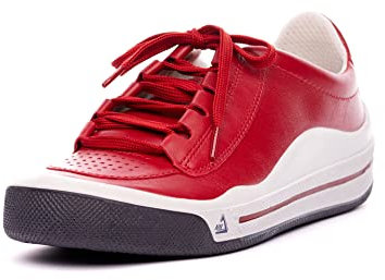 Nordan Stilvolle Unisex-Sneaker. Sneaker Herren. Sneaker Damen. Turnschuhe Damen/Herren aus echtem Leder. Art. 41N03022, Numeric_43