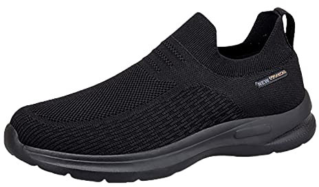 NOAGENJT scarpe da corsa donna stivali da pesca uomo alti scarpe uomo bianche sneakers stivali uomo alti 2023 sneakers bambino estive a-Nero 17.99