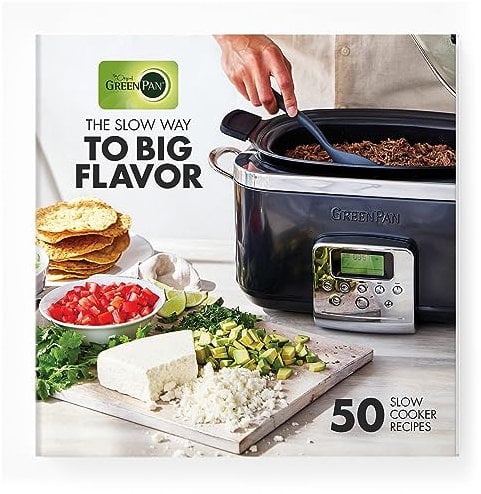 GreenPan Elite Livre de cuisine électrique à cuisson lente 50 recettes 1 pièce Blanc