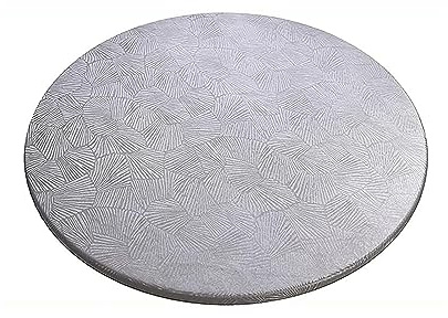 XHDZSW Runde Tischdecke, Elastische Tischtuch, Non-Slip Round Tablecloth, Washable Stretch Table Cover, Tischdecke Outdoor Rund, Tischtuch (110cm,Grau)