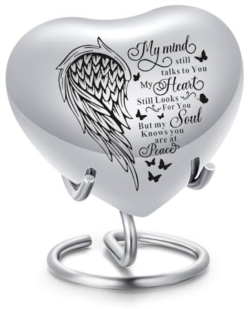 AIWENXI Pet Urne Memorial Container Jar Pot Urne Denkmäler Andenken Haustier Hund Katze Urne Mini Urne Gedenkurne für Feuerbestattung Asche