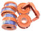 ICOOYO Bobine de Fil et Capuchon pour Sun Joe JOO1009,TRJ600C,Qualcast CGT18LA,CGT18LA1,CGT25,CGT36LA1,CLGT1825D,CGT183A,CLGT1825D,GT18,YT7403-08,GLTi20,Titan TTI549GTM,TTI1821GGT,Wolf-Garten GTA700