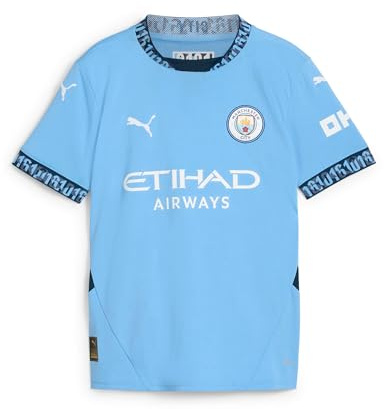 PUMA Manchester City Kinder Heimtrikot 2024/25 Saison - Team Hellblau