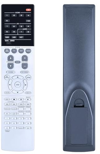 TCNOUMT RAV510 ZK06600 AV Receiver Replacement Remote Control Compatible for Yamaha AV Receiver RAV510-ZK06600 RX-V677 RX-A740 RXV677 RXA740 RX-A740BL