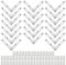 TOKSEO 20 Pièces équerre d'angle Plate avec 100 Vis, 80 X 80 mm Equerre Plate,Equerre Fixation, équerre de Fixation pour Meubles, Armoires, Tables et Chaises en Bois
