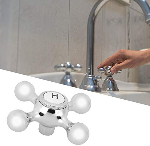 Acouto Badezimmer-Wasserhahn-Griff, verschleißfester Badezimmer-Artikel für Badezimmer, Hotel, Zuhause, Küche