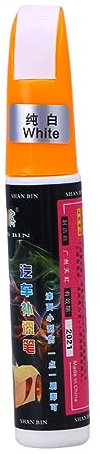 JECOMPRIS Car Paint Scratching Repair Touch up Pen Für Kleine Kratzer Weißer Lackstift Zur Autolack-Reparatur Effektives Kratzerentfernungstool Für Fahrzeuglacke