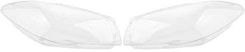 LST 2x Scheinwerferglas Streuscheibe Frontlicht Abdeckung links rechts Set kompatibel mit BMW 5er F10 F11 Touring Limousine 2009-2017