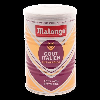 Malongo Café Gout Italien Pur Arabica, 250g